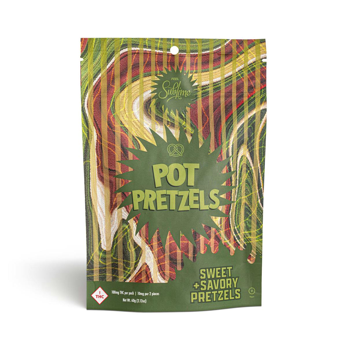 Photo of Sweet & Savory Pot Pretzels – 100mg