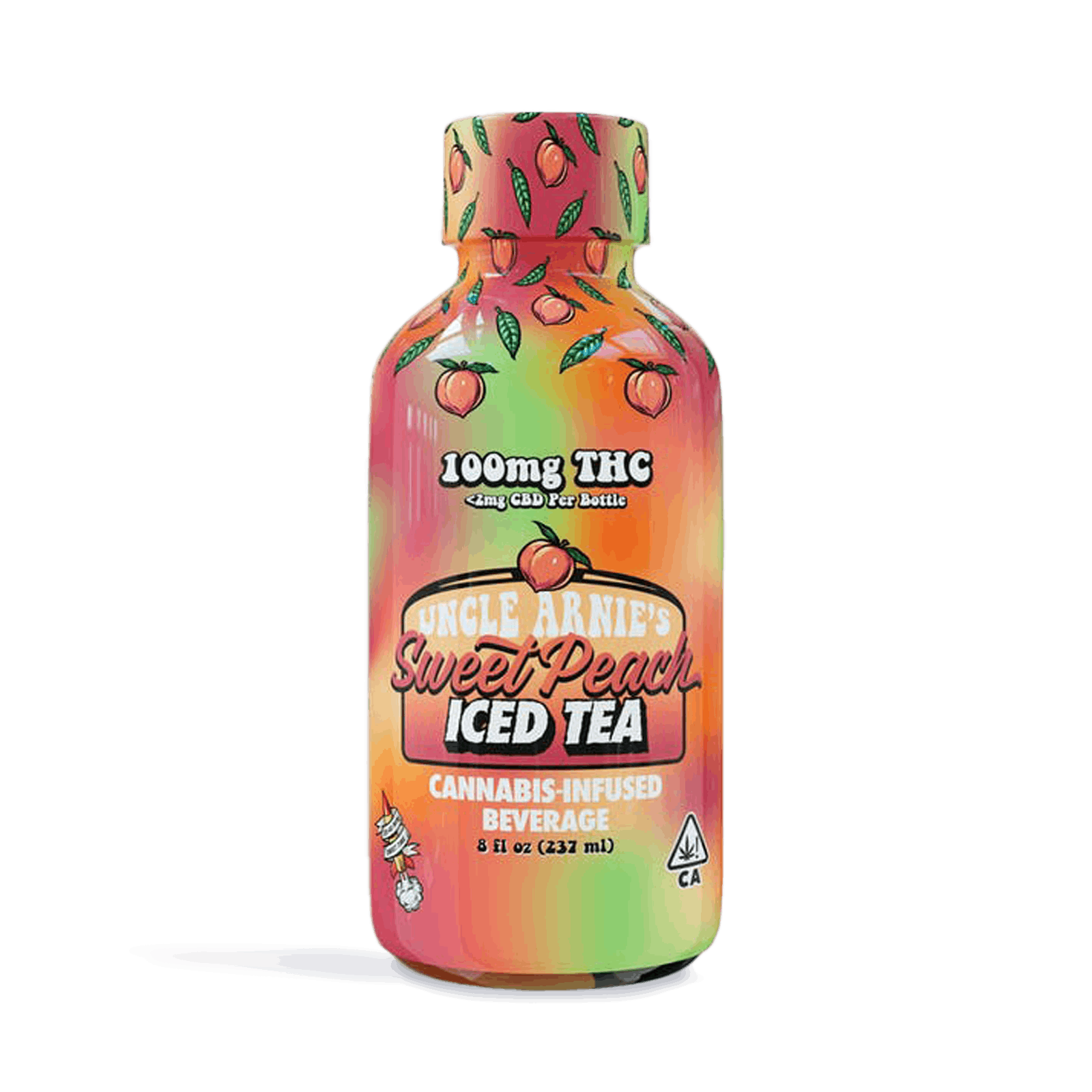 SWEET PEACH ICED TEA 8OZ-0