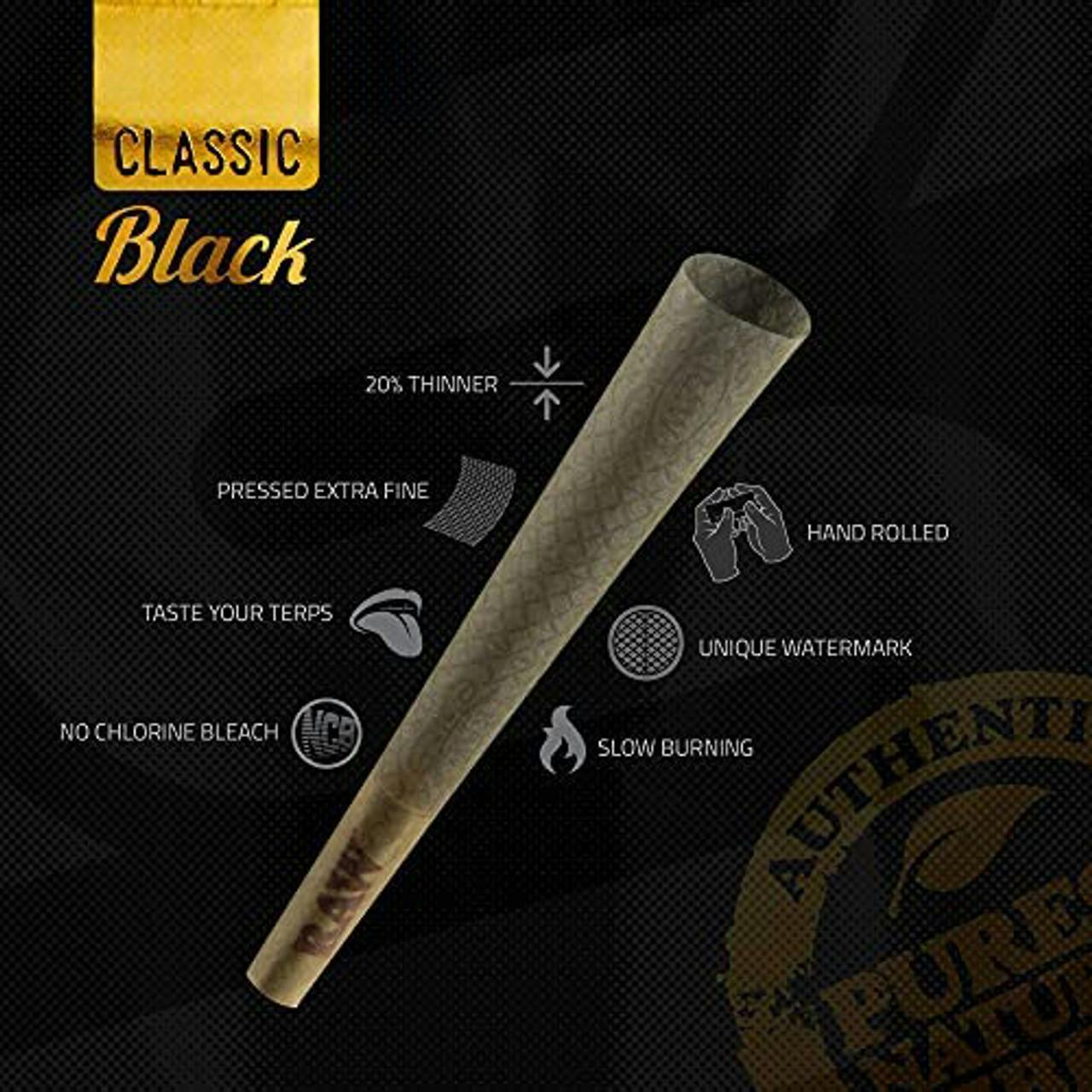 weed cigarette rolling supplies in santa fe nm RAW - Organic Hemp Cones, King Size, 3pk | SF Plaza
