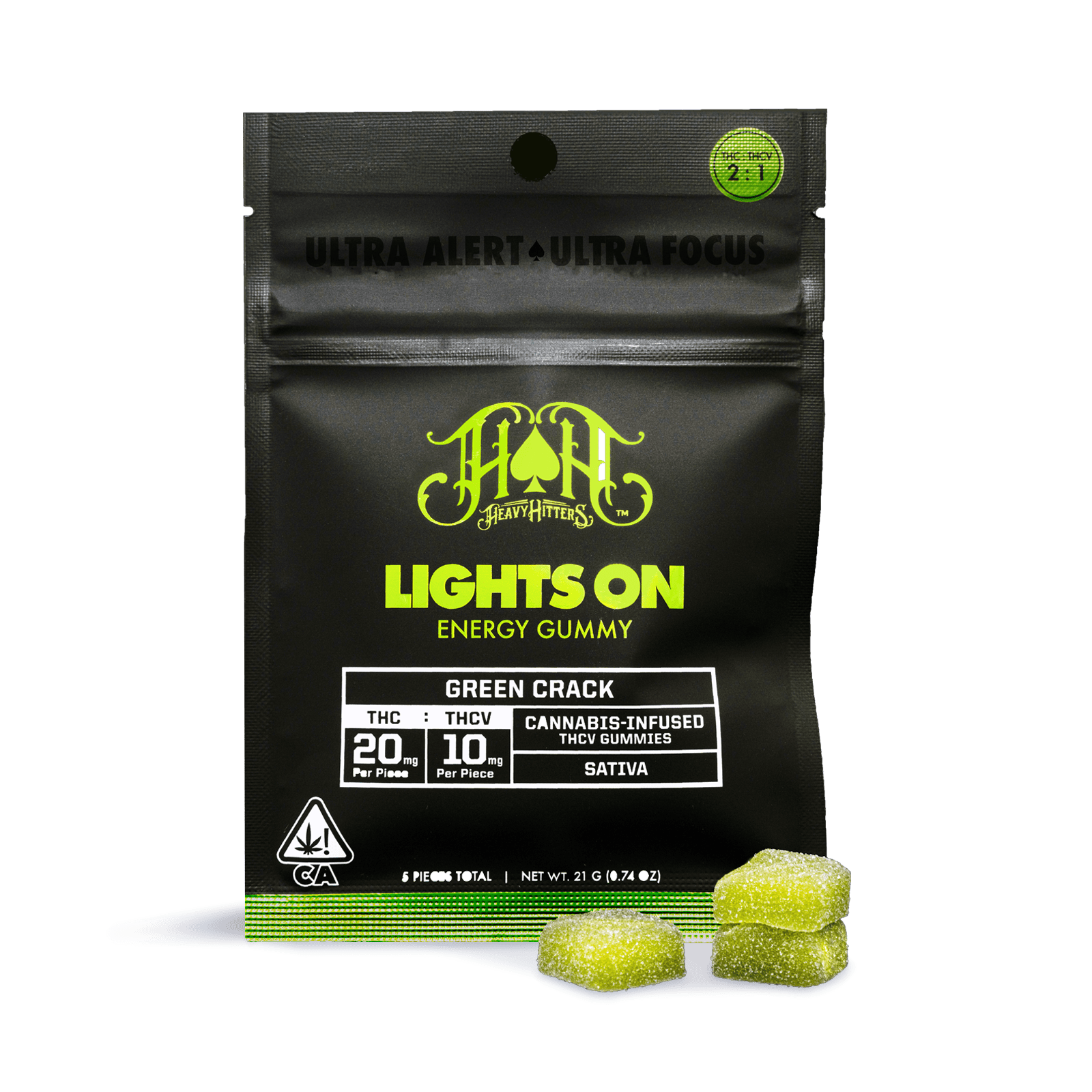 Lights On 2:1 (Heavy Hitters) | 100mg