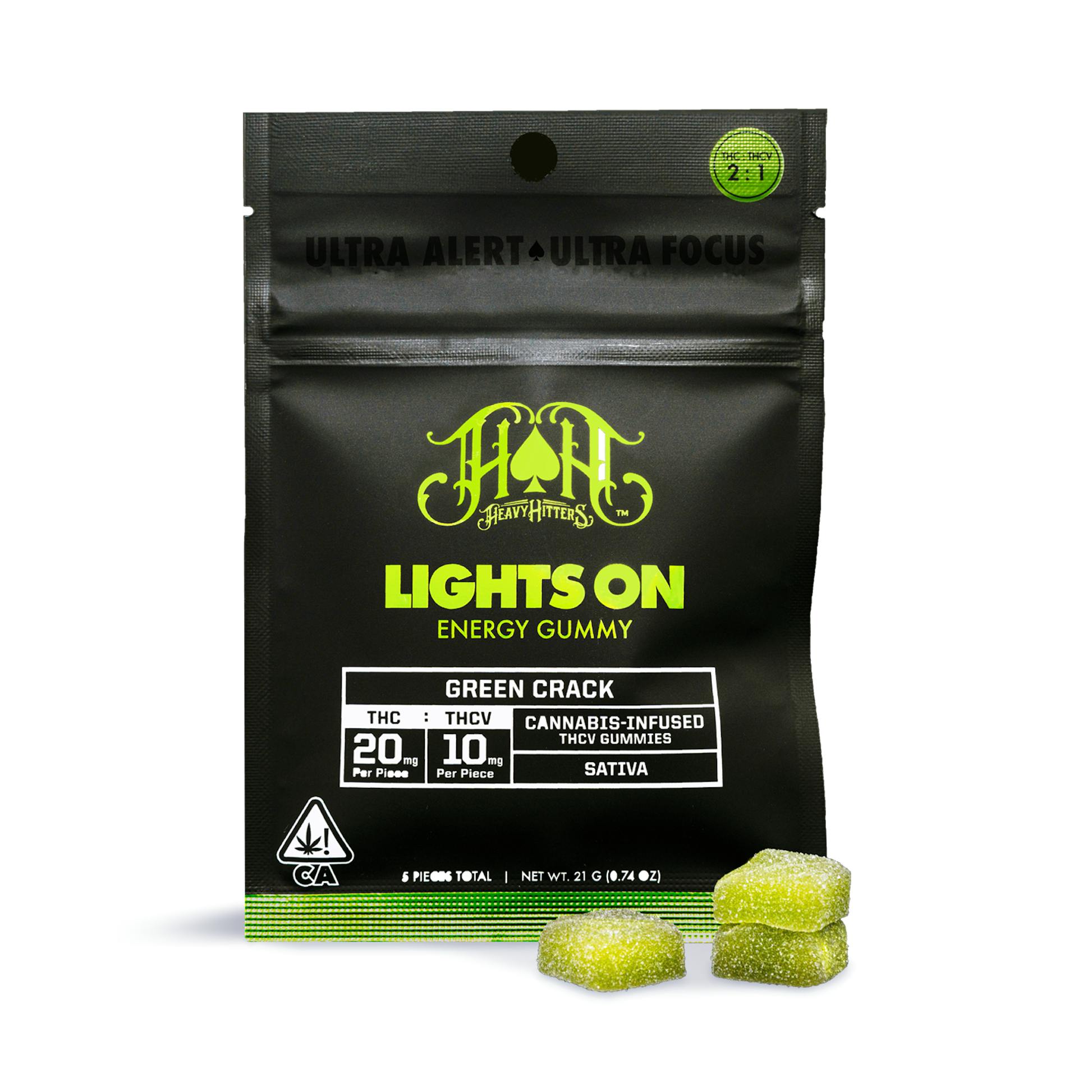 Heavy Hitters cannabis-infused gummies