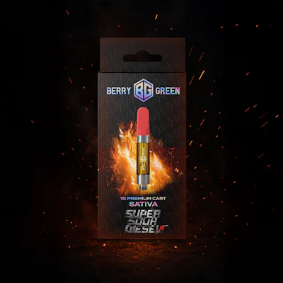 Berry Green - 1g Cart - Super Sour Diesel