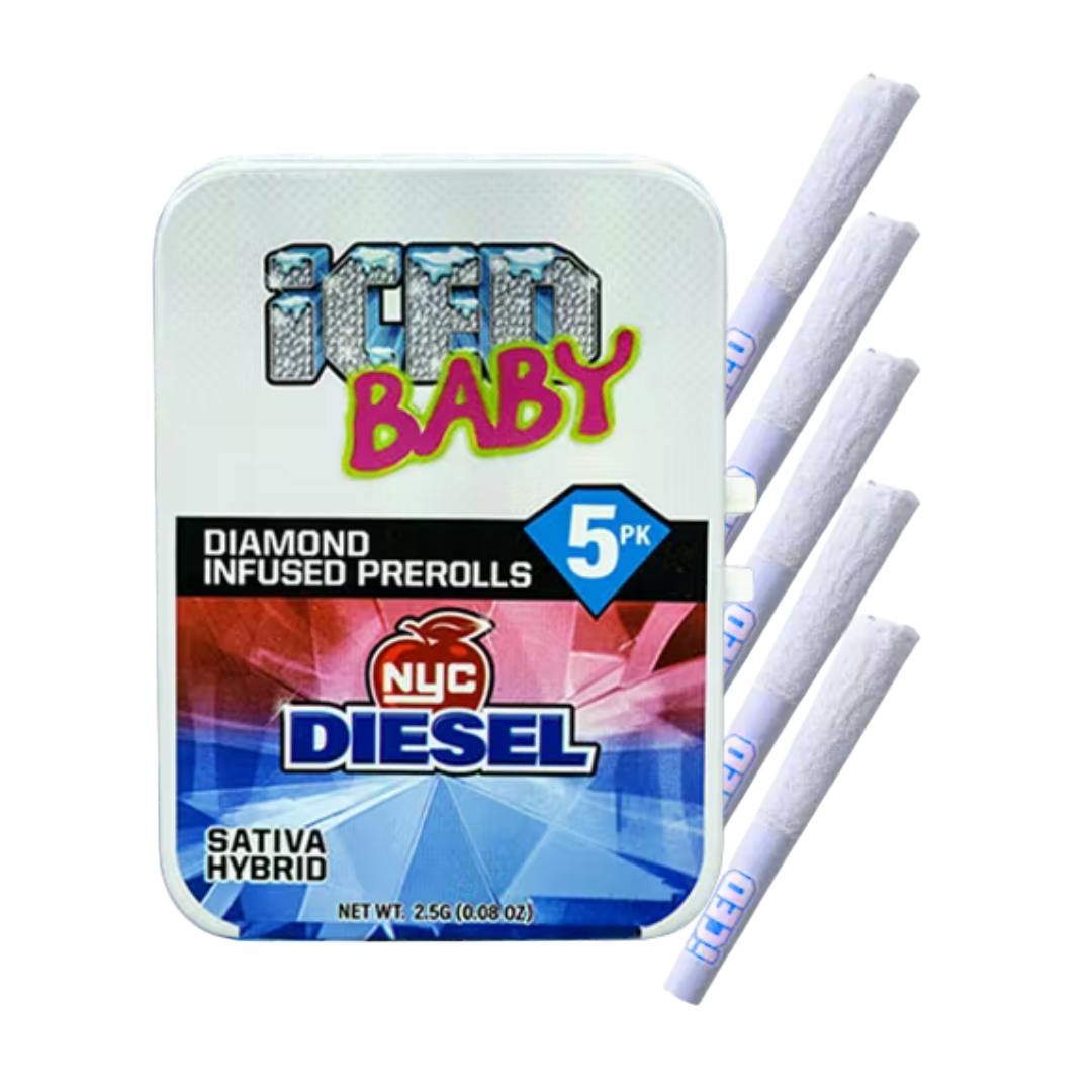 NYC DIESEL ICED INFUSED PREROLLS 5PK