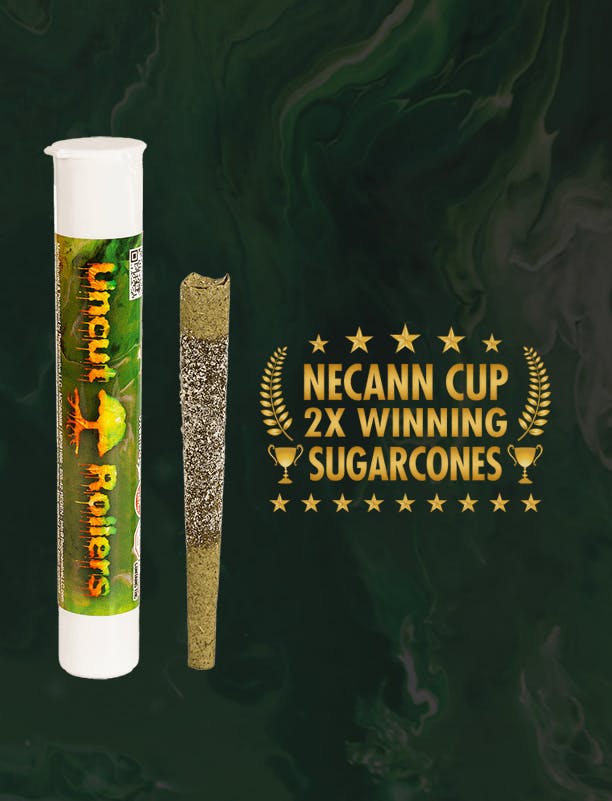 UnCut Rollers | Sugarcane | Infused Sugarcone Blunt