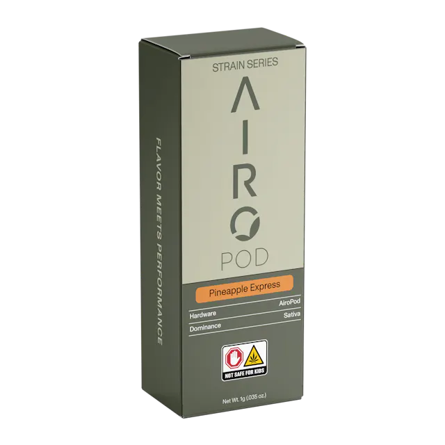 Airo Distillate Pod Pineapple Express 1g (sativa, pods)