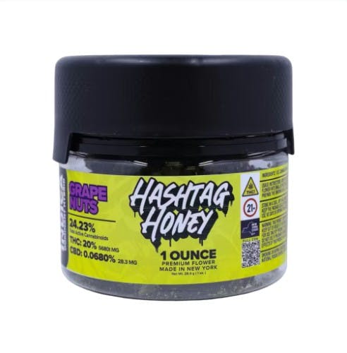 Hashtag Honey | Grape Nuts | Flower | 28g