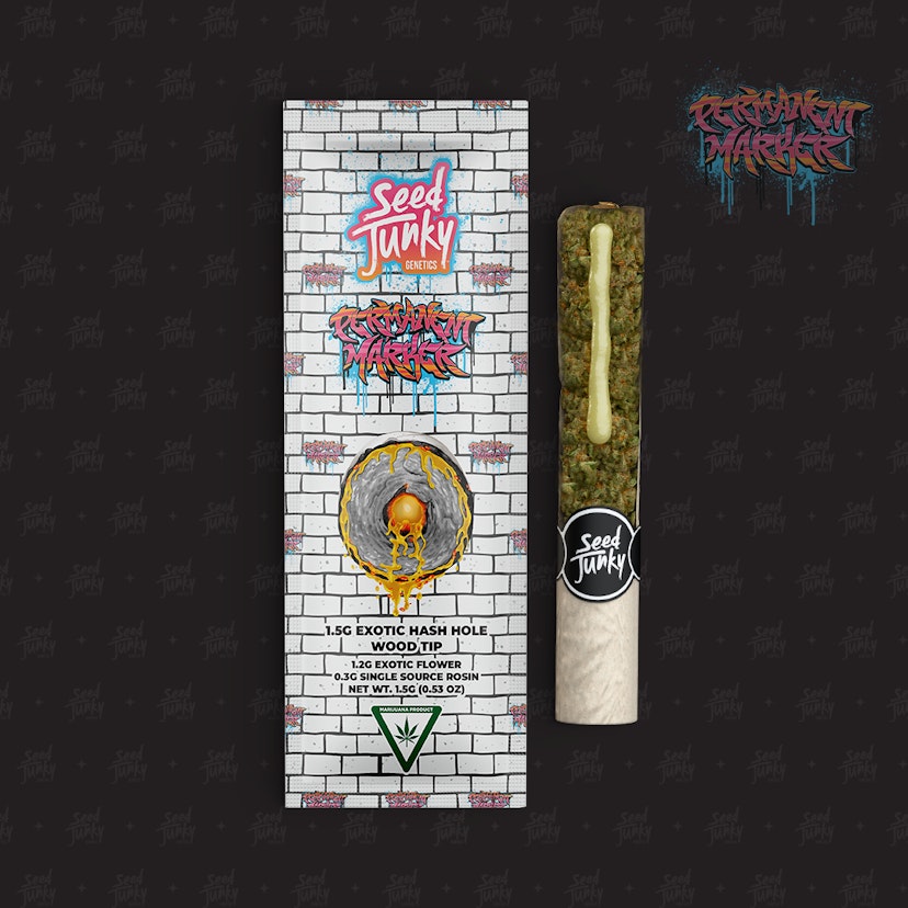 Seed Junky Hash Hole | Permanent Marker