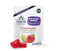 Product Wana | Strawberry Margarita 1:1 CBD:THC Fast Acting 2pk