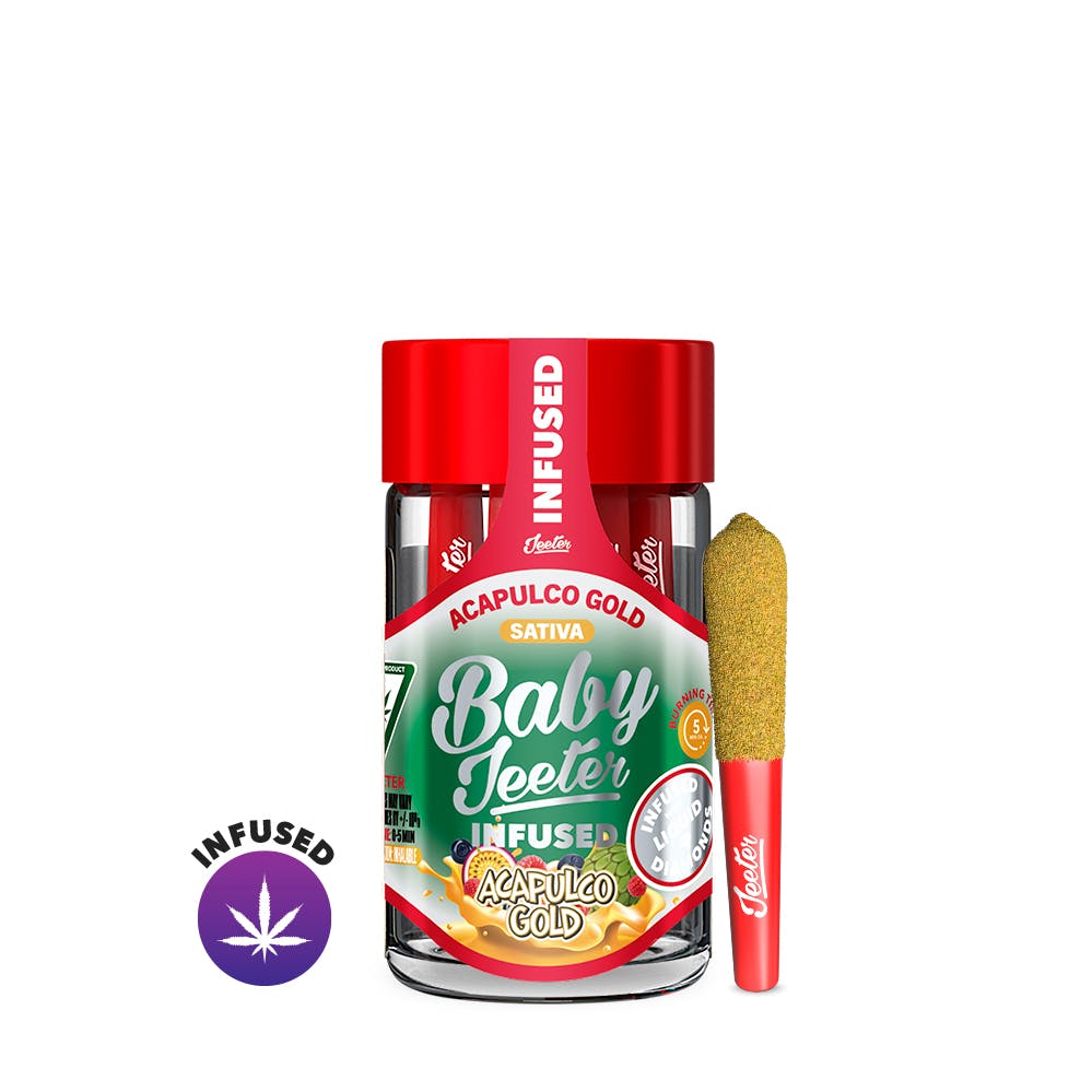 Acapulco Gold Baby Jeeter Infused Pre-Roll 5-pack | 2.5g