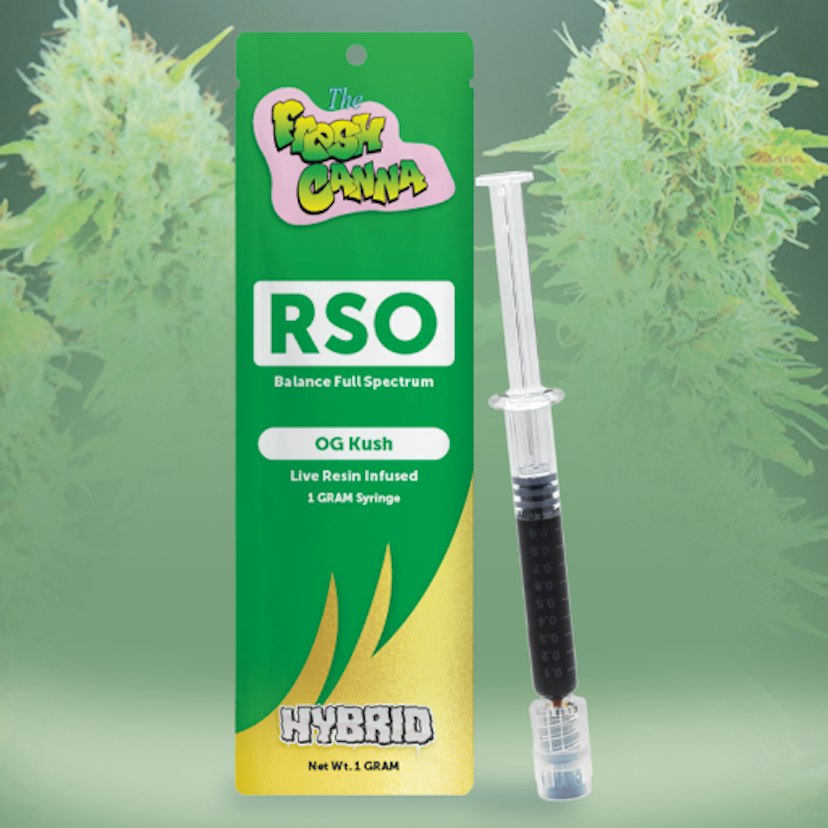 Fresh Canna | 1g Live Resin RSO Syringe | OG Kush