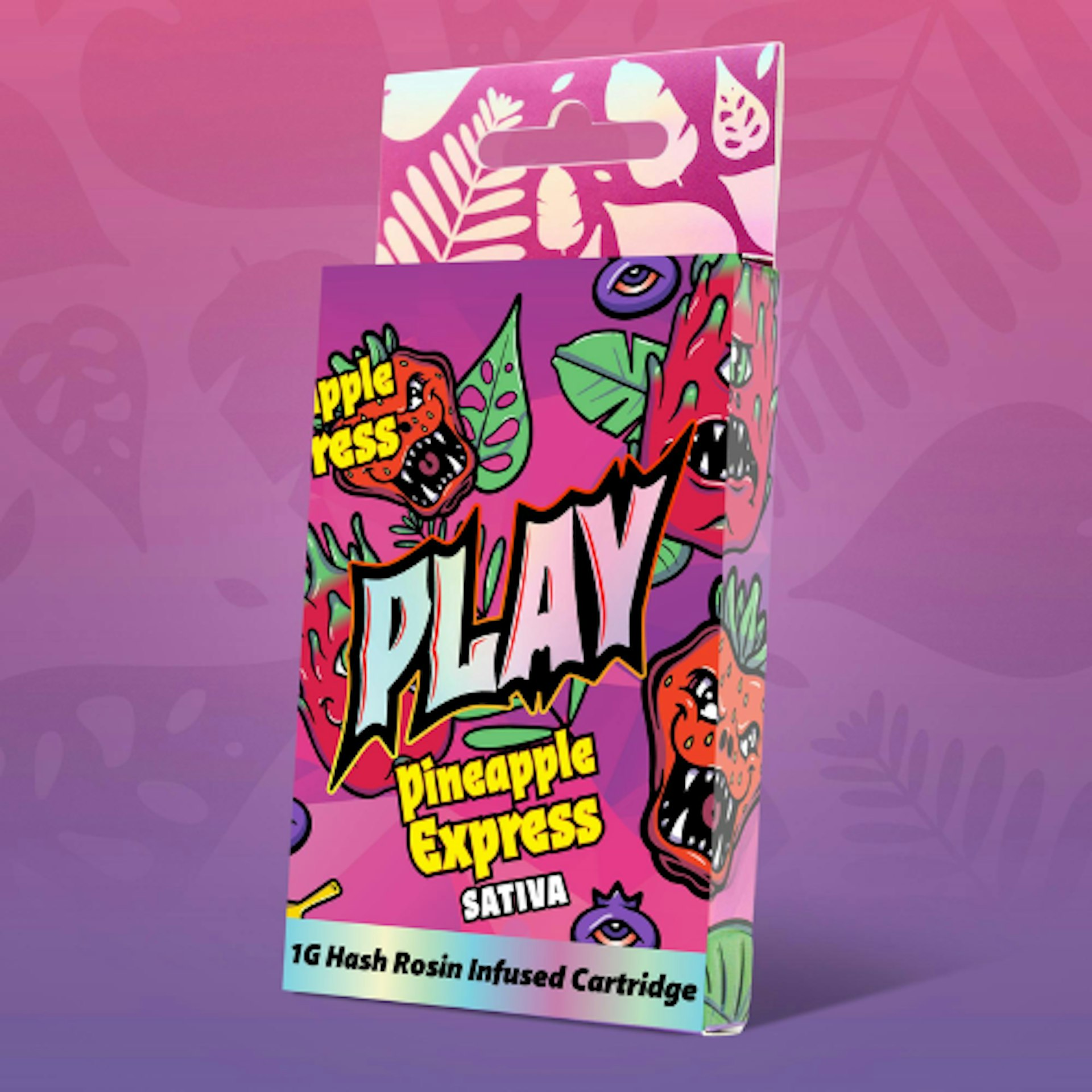 Play - Pineapple Express Hash Rosin Infused Cartridge