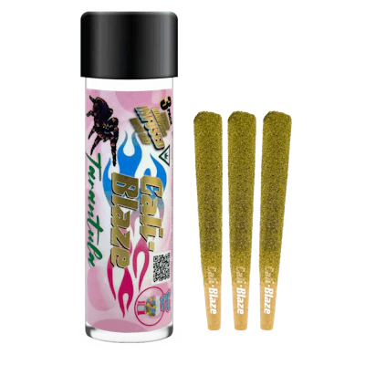 Bubble Gum Tarantula 3-Pack | 3g - PRE_ROLLS by Cali-Blaze at King of Budz