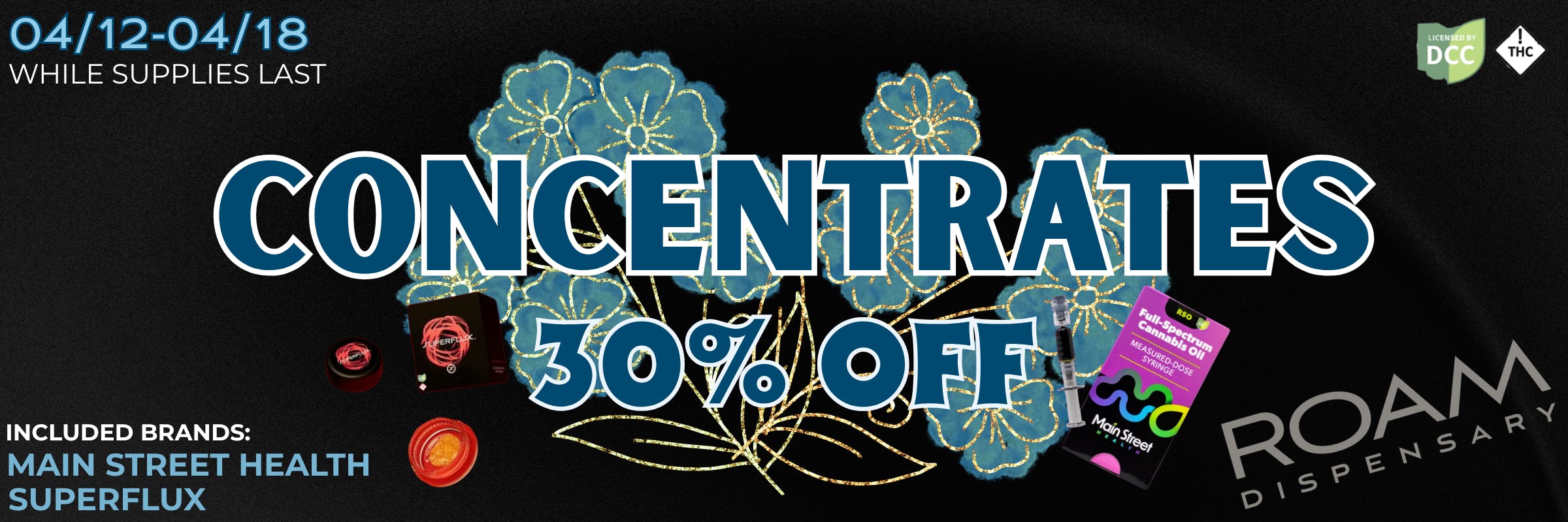 30% off Concentrates from Main Street Health and Superflux