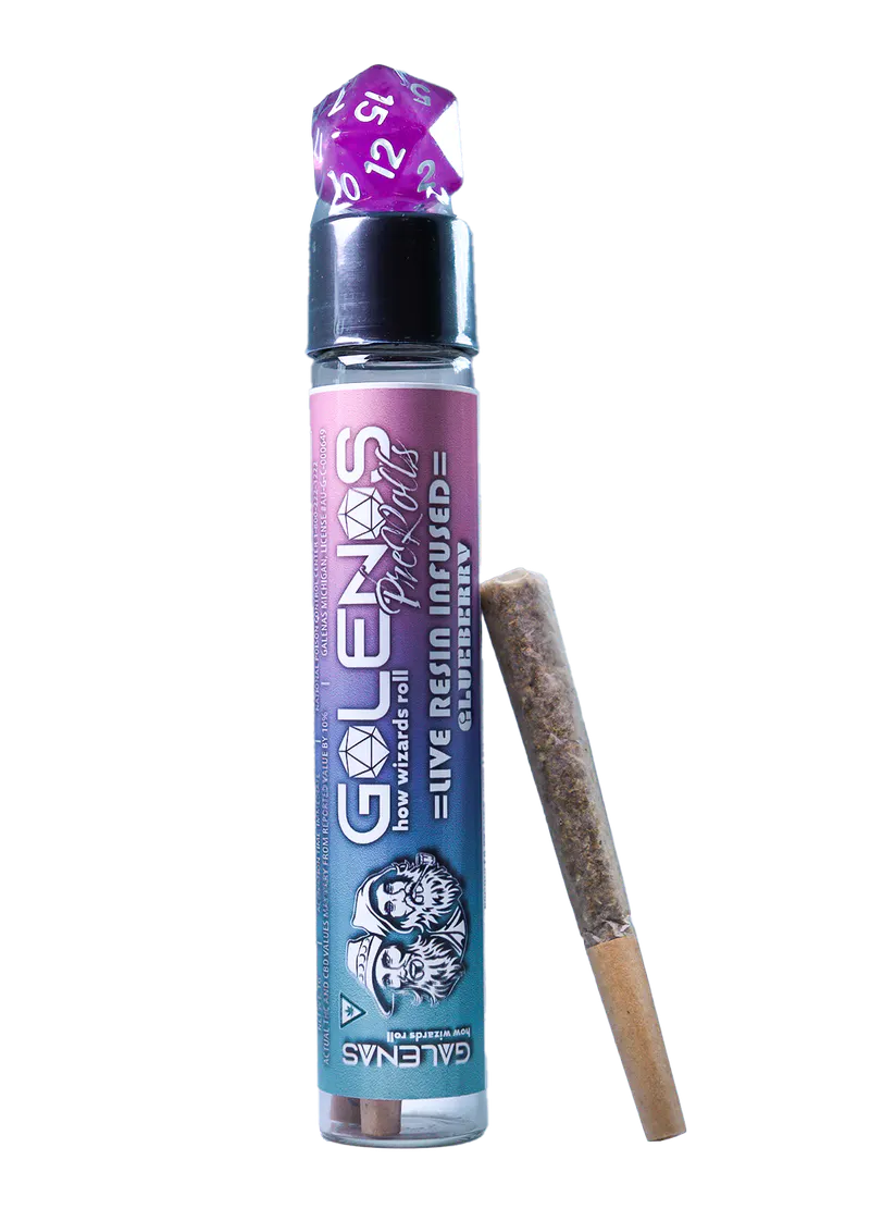 Galenas - D20 - Live Resin Pre-roll 1.2g - Moroccan Peaches