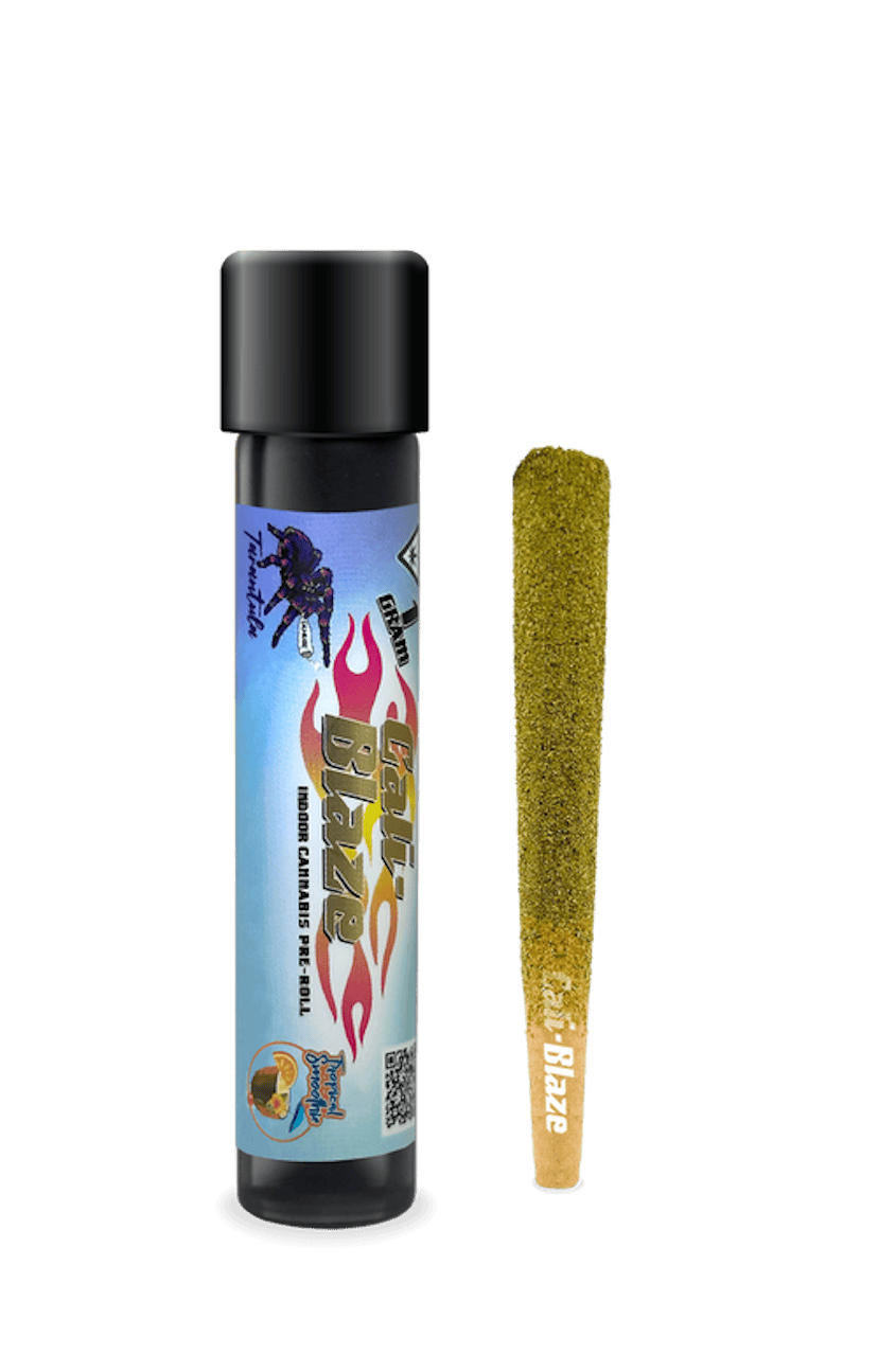 Cali-Blaze | Tarantula Pre-Roll - 1g - Tropical Smoothie