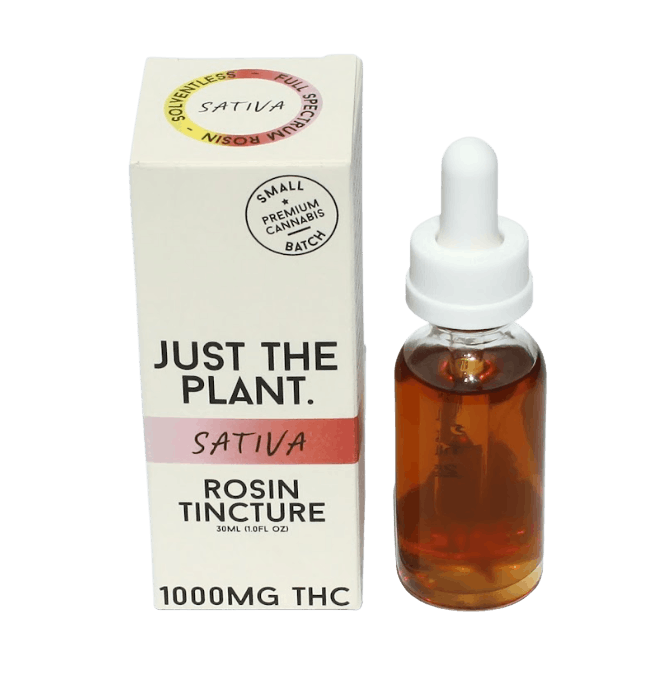 Ithaca Organics Cannabis Co. Just The Plant Tincture | Sativa - TINCTURES cannabis product, 1g