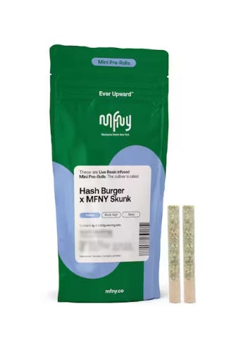 Hash Burger x MFNY Skunk Resin | Infused Mini Pre-Roll-1