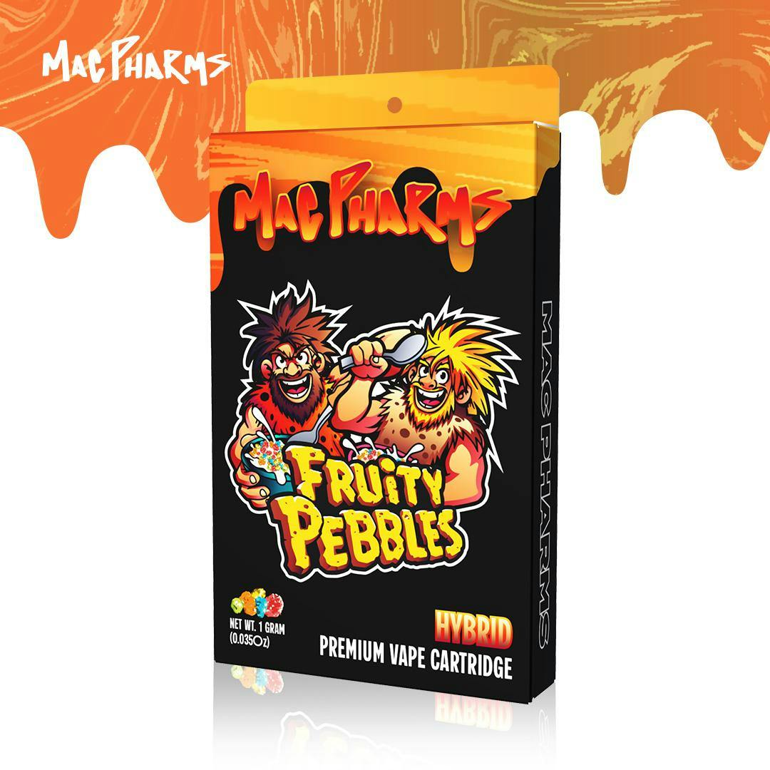 Mac Oils - 1g Cart - Fruity Pebbles
