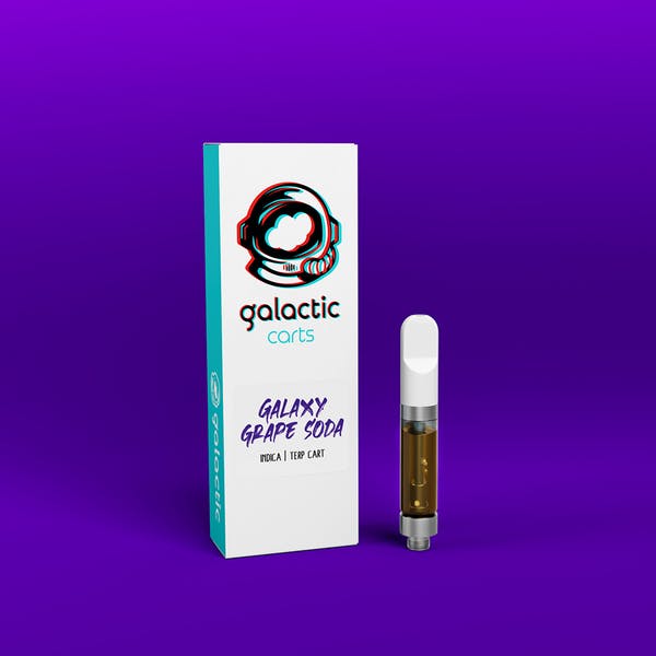 Distillate Cart - Galaxy Grape Soda - Bud's Goods