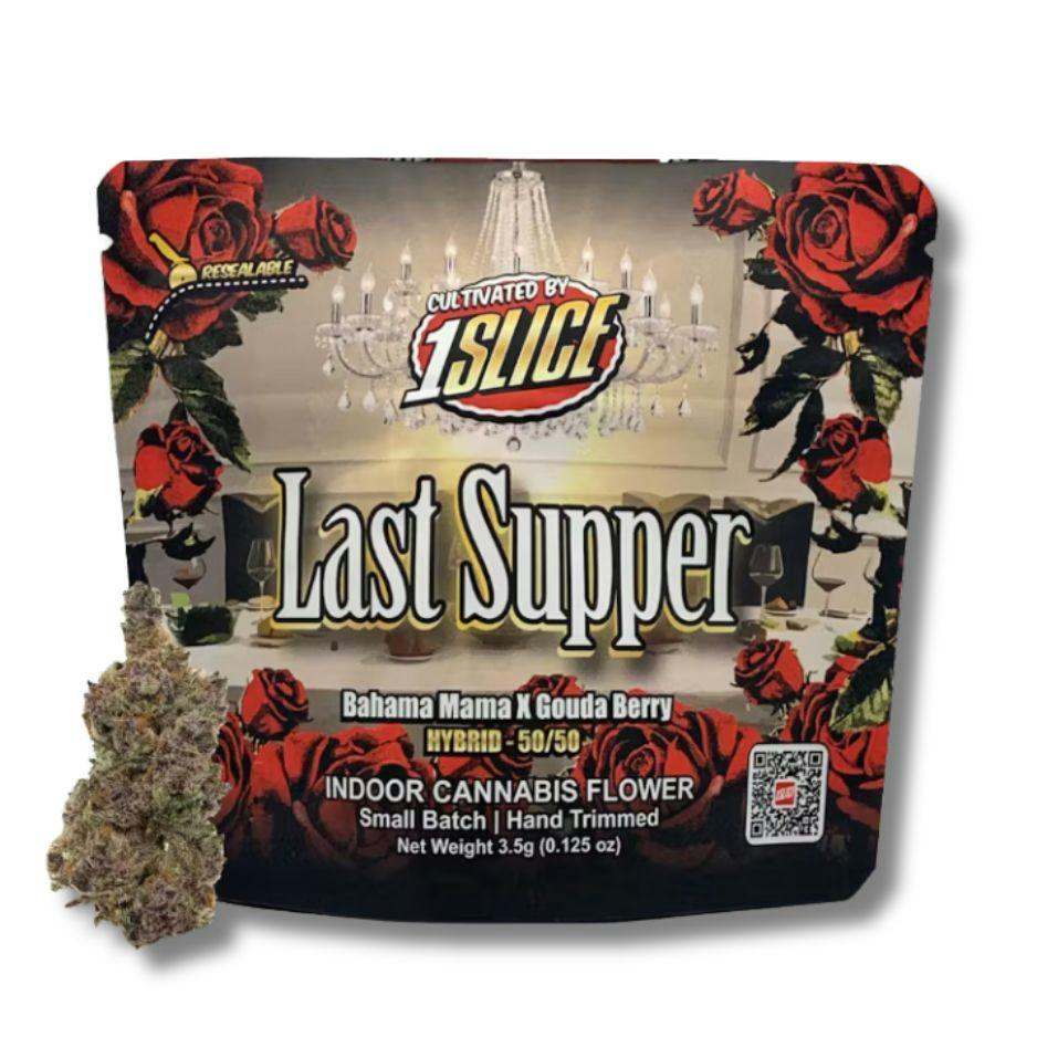 Product 1 Slice | Last Supper | 3.5g Premium Indoor Flower | B13-B