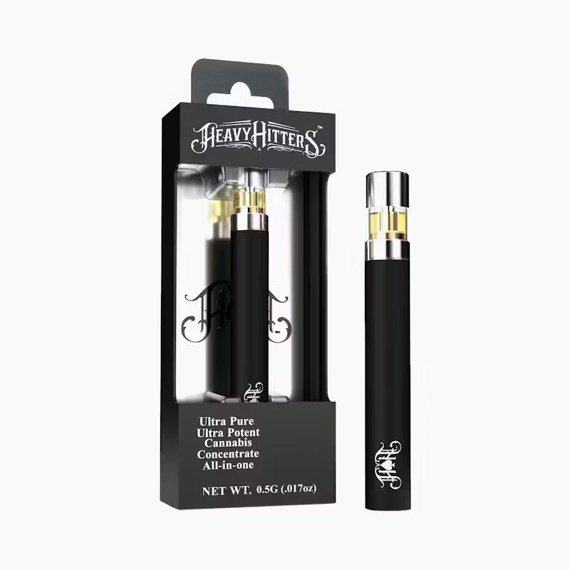Heavy Hitters AIO Vape | 0.5g | Blackberry Kush