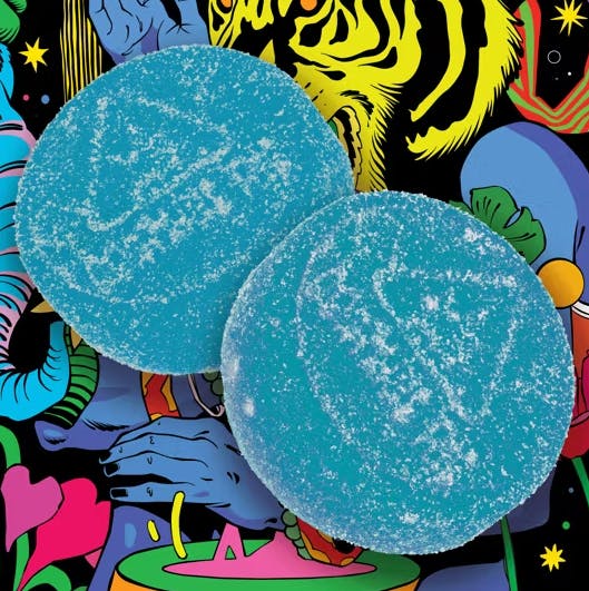 Product 1mg Blue Raz Pineapple CBD 10: Gummies 20pk