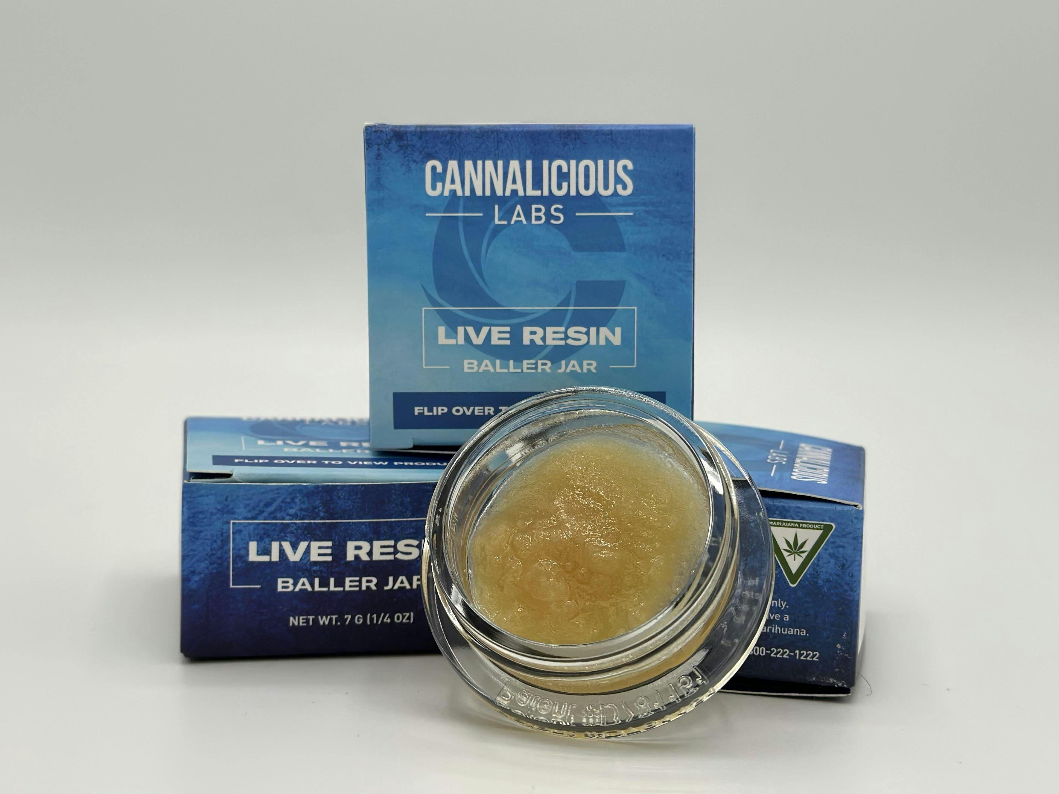 Cannalicious - 7g Live Resin Baller Jar - Molotov Cocktail