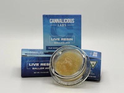 Cannalicious - 7g Live Resin Baller Jar - Molotov Cocktail - CONCENTRATES by Cannalicious Labs at King of Budz