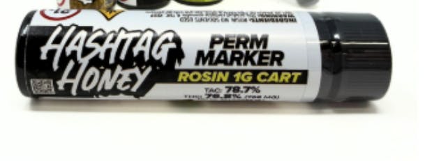 Product Hashtag Honey - Permanent Marker - 1g - Live Rosin Cart