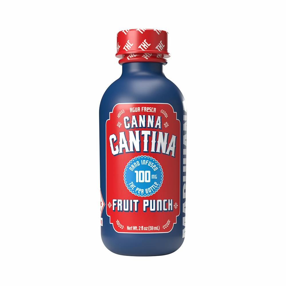 Canna Cantina | Fruit Punch | Infused Beverage | 100mg