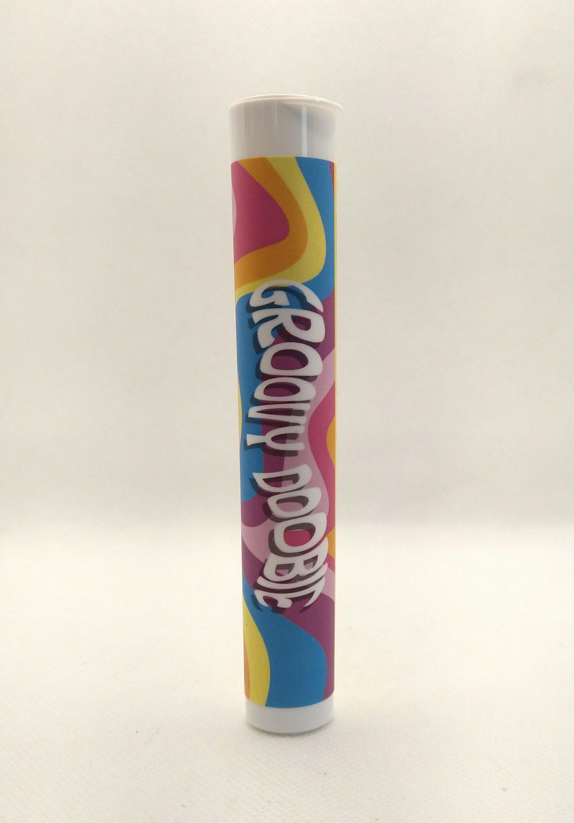 Product: Groovy Dooby | Chili Verde | Infused Pre-roll | 1.3g | Indica