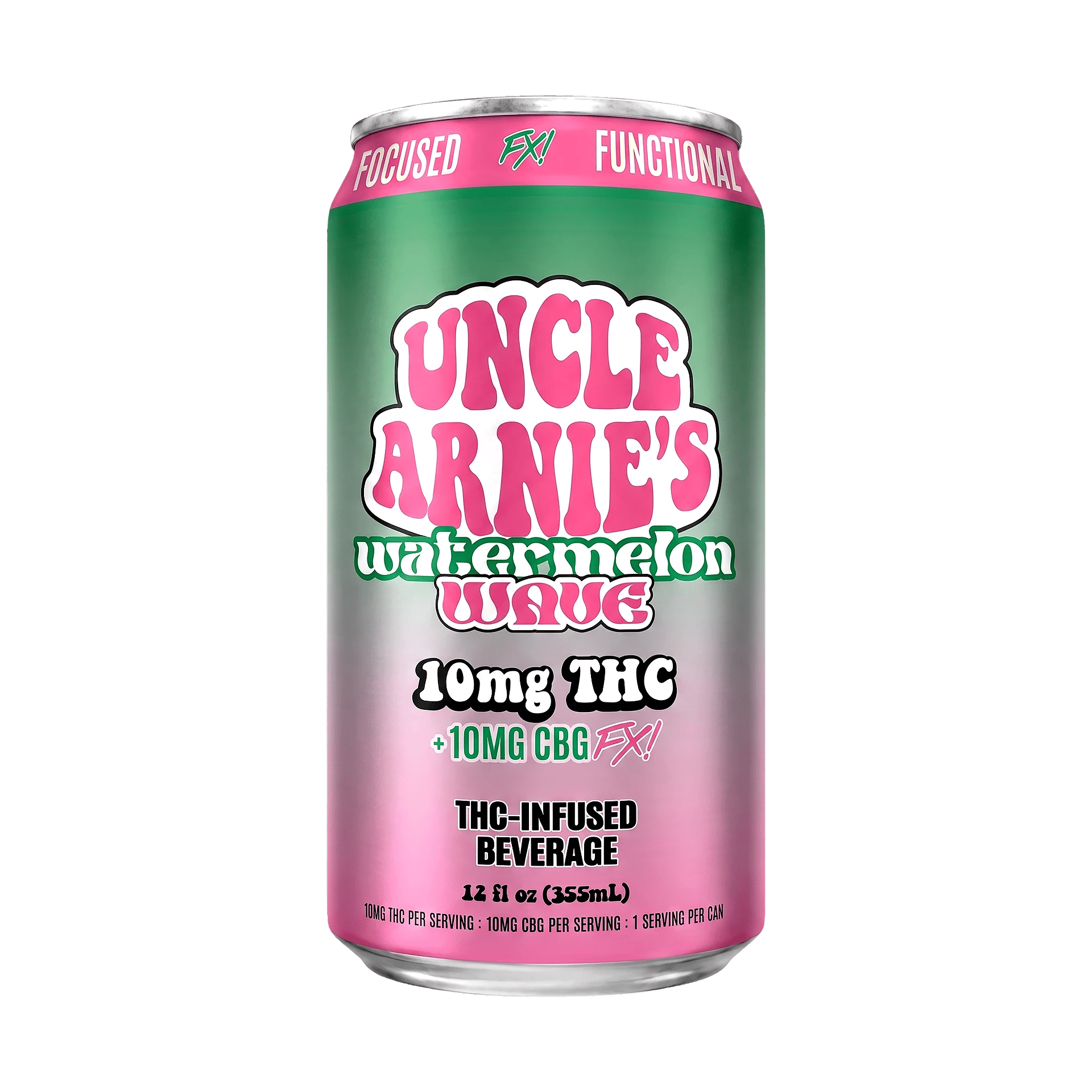 Uncle Arnie's | Watermelon Wave 1:1 THC:CBG | Beverage | 10mg