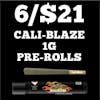 6/$21 | Cali-Blaze OG Pre-Rolls