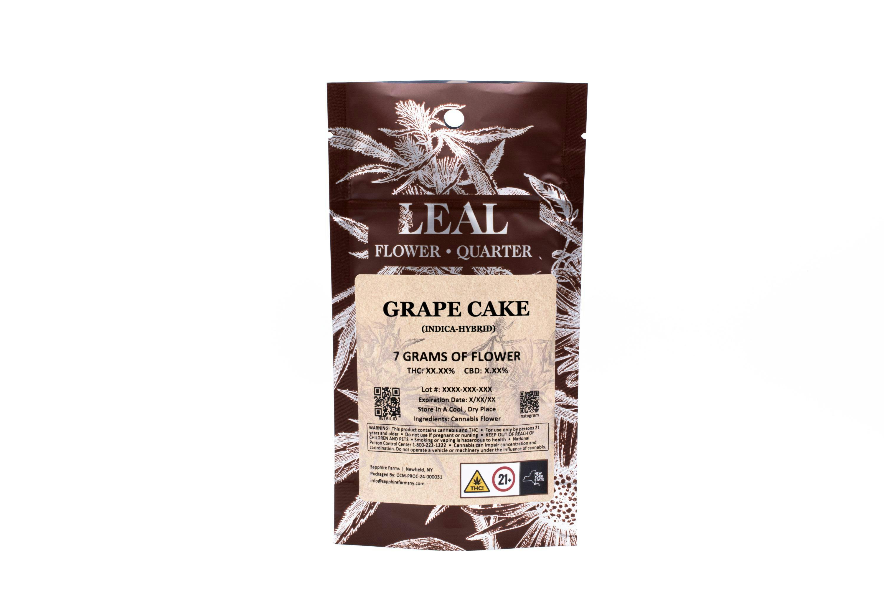 LEAL | Grape Cake | Packaged Flower