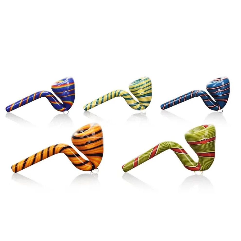 EG Glass | Wig Wag Hand Pip |  Assorted Colors