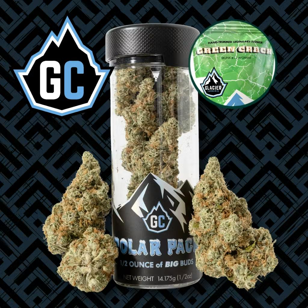 Glacier - 14g Prepack Jar - Green Crack
