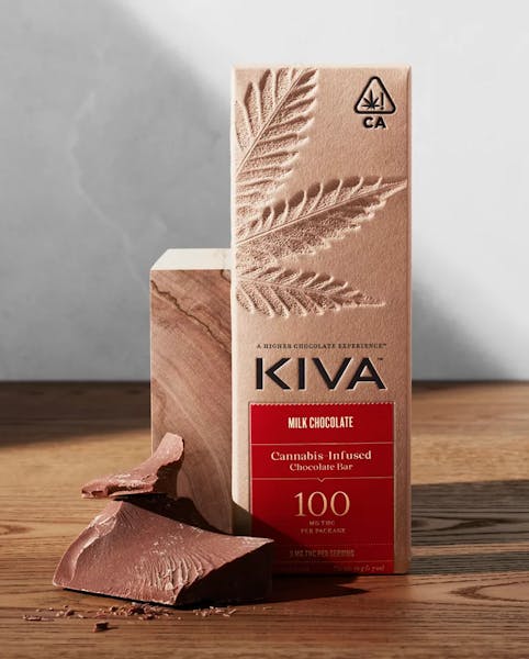 Milk Chocolate Bar (H) - 100mg - Kiva