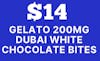 $14 Gelato Dubai White Chocolate Bites