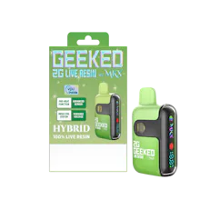 Geeked By MKX - 2g Live Resin Disposable - Runtz - Hybrid