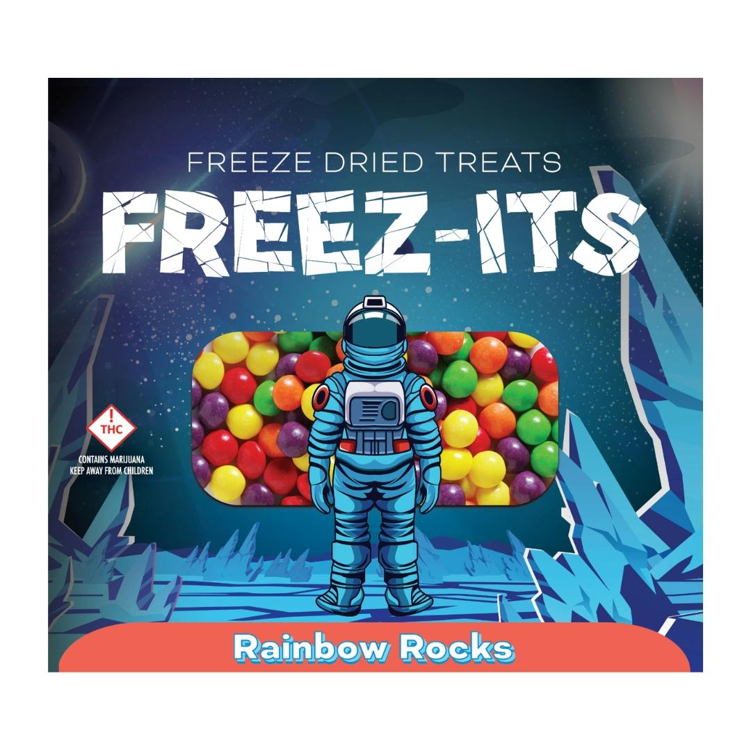 Freez-Its – Freeze Dried Treats – Rainbow Rocks (H) 100mg