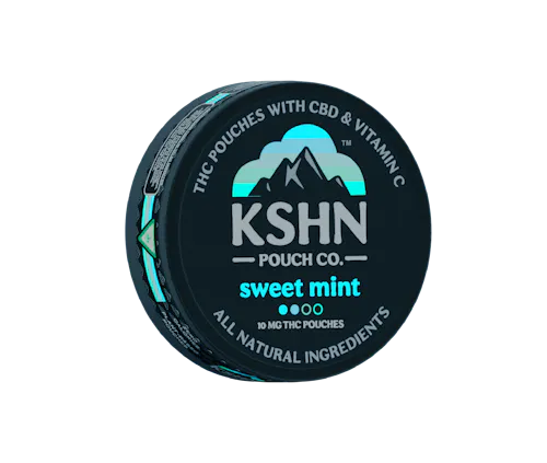 KSHN Pouch Co. | Sweet Mint 200mg THC Pouch (20-pack)-active