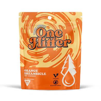 NATURE TONES IGNITE LOGO CHABU-DAI オレンジ True North Confections - 200mg One Hitter Gummy - Orange