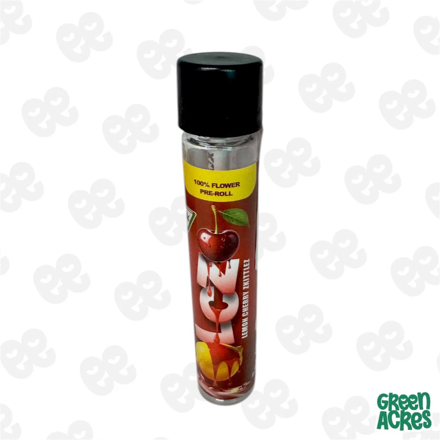 Xotic Brandz: Lemon Cherry Zkittlez 1G Flower Preroll | Green