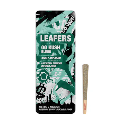 OG Kush Blend Diamond-Infused Joint (1g)-active