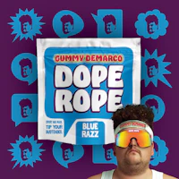 DOPE ROPE | Totally Razz | 200MG | Premium Gummy Rope - product image at King of Budz