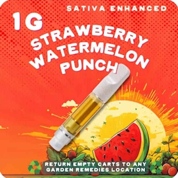 Strawberry Watermelon Punch | 1g | Vape Cart | High Flavor