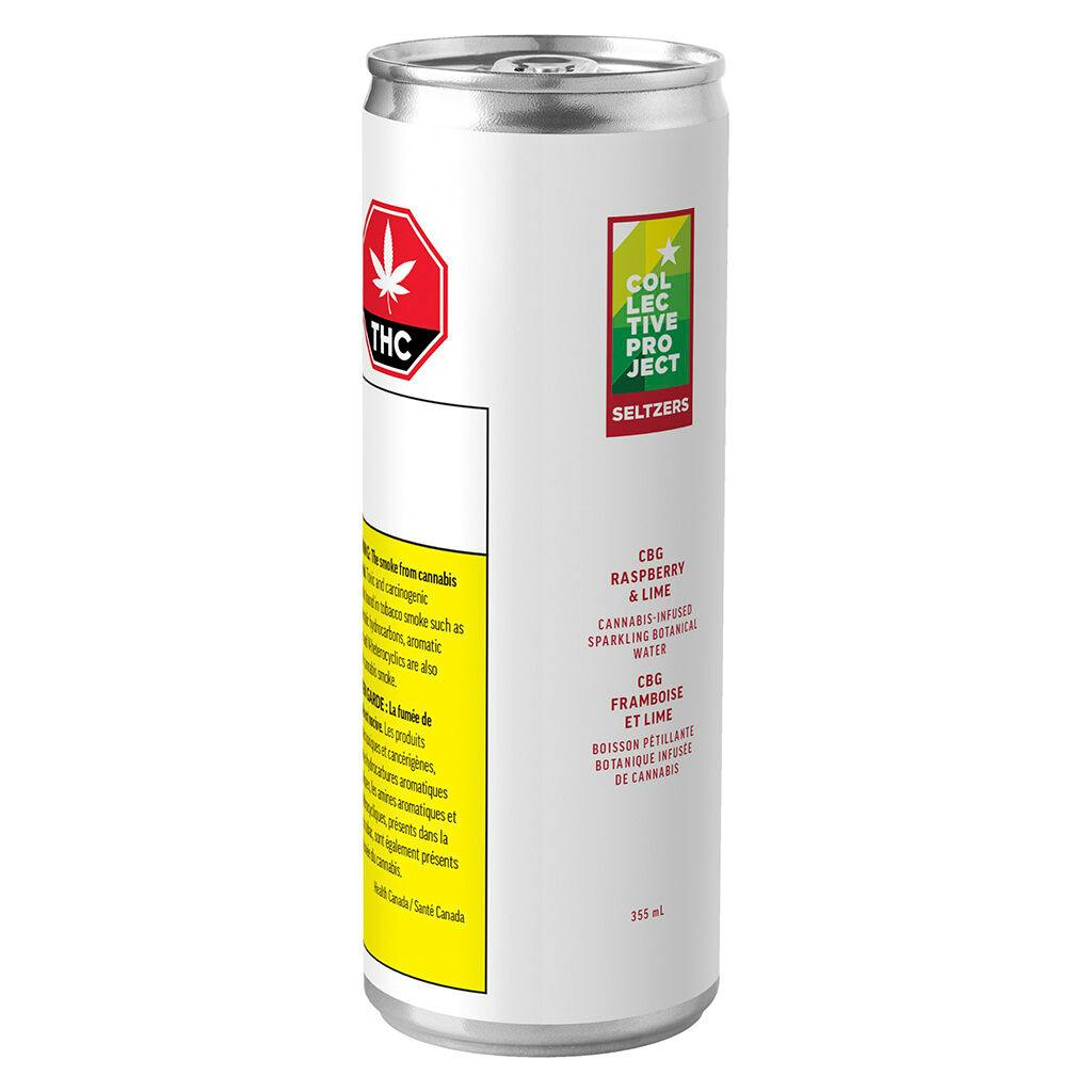 Collective Project - 2:1 CBG:THC Raspberry & Lime Sparkling