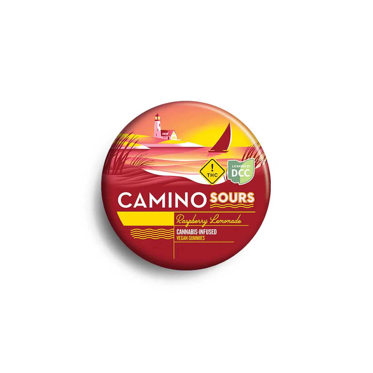 エンハーダコッカス Camino Sours Raspberry Lemonade Gummies 10pk Edibles | Kiva |