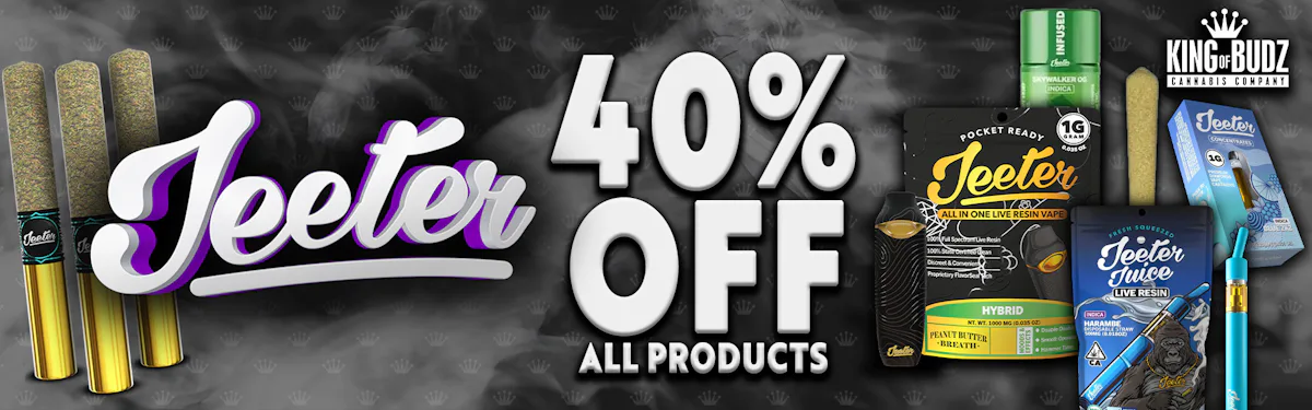 Jeeter - 40 Percent OFF