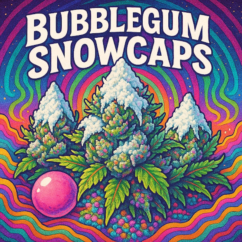 Fresh Canna | Live Resin Snow Caps | Bubblegum